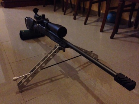 Buenas
Vendo rifle Remington 700 SPS ZURDO
Calibre .308 w
La culata tiene dos modificaciones, una cantonera, 01