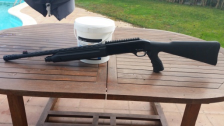 Vendo escopeta automática táctica tomahawk n.1600 cal 12 ,VENDIDA 30