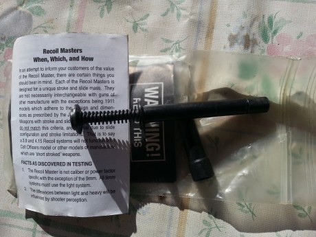 vendo recoil master  sti ligt 2011 completo
nuevo 
precio 60 € mas 5 € portes
VENDIDO 00