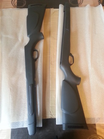Vendo dos culatas de carabina Gamo CFX. Totalmente nuevas. A estrenar. Embaladas por separado como se 02