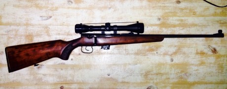 Cambio por algo que me interese:

- Arrieta calibre 12 modelo montaña con su maletín. 
-Rifle Toz del 00