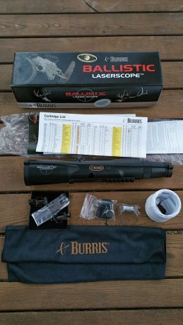 VENDIDO

Vendo VISOR BURRIS BALLISTIC LASER SCOPE 4-12X42 
Retícula con cálculo de la caída de la bala 01