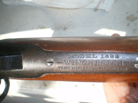 Vendo Rifle Winchester modelo 1892 calibre 44.W.C.F. largo de cañon 35,5  largo total 80 centimetros conservacion 21