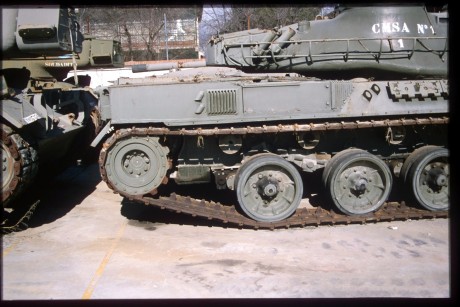y no me refiero al fenomeno atmosferico....

aqui teneis unas fotillos del AMX 30 modificado en España 02