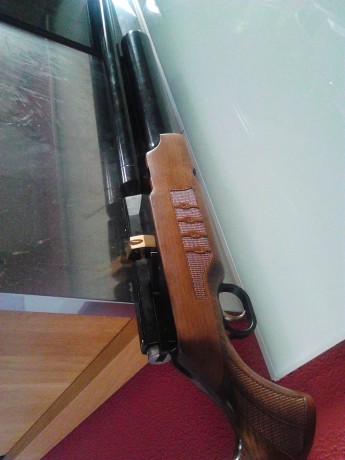 Hola pongo a la venta mis pcps:
  Air Arms bullpup rapid 5.5 Xtra Fac + culata original con cantonera 11