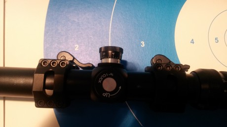 Pues lo dicho en el anuncio, vendo este magnífico visor, con reticula de cruz fina y punto pequeño en 00