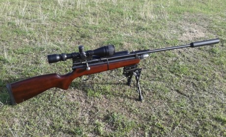 Vendo QB 78 PCPada cal. 5,5.
Lleva la botella de 400cc de las Cometa con el regulador bajado a 60 bar.
Es 01