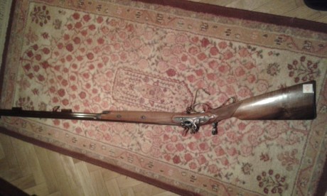 Se vende rifle Mortimer de Pedersoli de chispa, cal 54.
En principio solo me planteo su entrega en mano 00