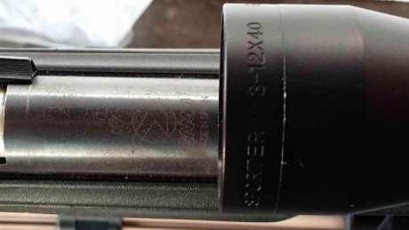 Vendo Gamo CFX 5. 5mm. 16 julios
Visor gamo sporter 3-12x40wr
Cañón fijo de acero estriado con palanca 02