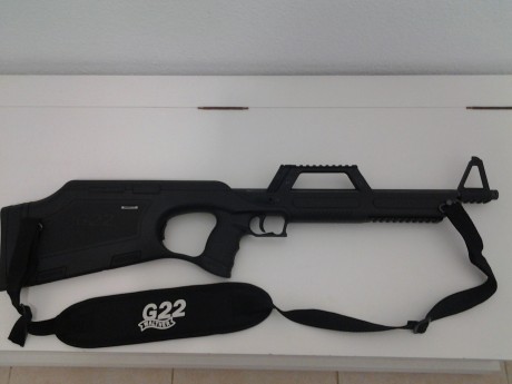 Hola! Pongo a la venta mi Carabina Walther G-22 , por cambio de proyecto.
La carabina esta puesta para 02
