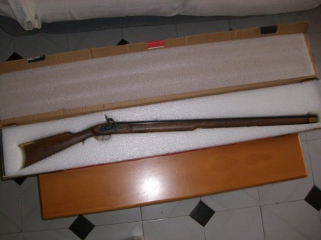 cambiaria rifle kentuky de ardesa en acl 45, con muy poco uso por carabina cal22 en buen estado. envio 02