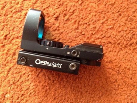 VENDO Visor Holográfico Browning Optasight de punto rojo. 
Ligero y compacto, dispone de un selector para 00