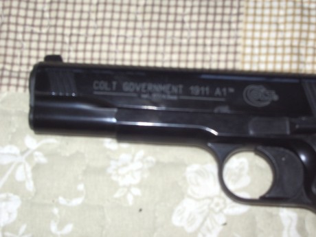 Hola buenas,
pongo a la venta una colt government 1911 A1 en perfecto estado de todo,bien cuidada
tambien 11