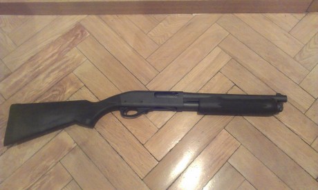 Se VENDE esta magnífica escopeta REMINGTON 870 EXPRESS MAGNUM con cañón de sólo 12.5 pulgadas, en calibre 00