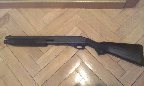 Se VENDE esta magnífica escopeta REMINGTON 870 EXPRESS MAGNUM con cañón de sólo 12.5 pulgadas, en calibre 20