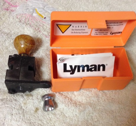 Buenas,

Vendo molde Lyman para bala de escopeta, calibre 12.
Perfecto estado, caja original. Una de las 01