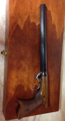 Hola,

Vendo pistola Underhammer ARSA, cal .41 en perfecto estado. Cachas con picados. 
Perfecta de maderas, 01