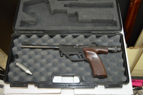 Auténtica joya de colección.
Pistola sesentera en perfecto orden de marcha de cuando Hammerli hacía las 00