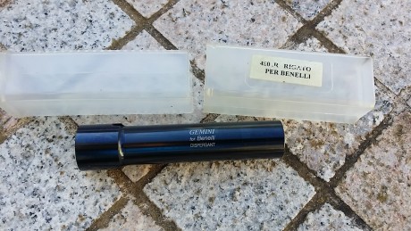 Choke estriado o rayado para benelli sl121, 125 o montefeltro marca gemini con rosca exterior para becada. 02