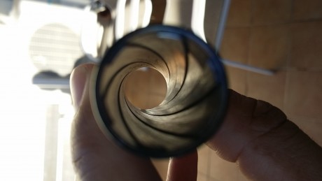 Choke estriado o rayado para benelli sl121, 125 o montefeltro marca gemini con rosca exterior para becada. 01