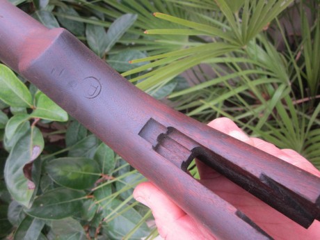 Vendo esta culata hecha por springfield para M1 Garand con todos sus herrajes... todavia conserva sus 10