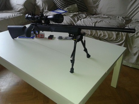 Hola compañeros!!! Muy a pesar mio vendo este magnifico rifle para Tiro de precision. Lo vendo por que 02