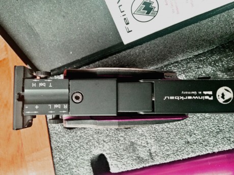 Pues eso, que vendo o cambio por alguna otra arma de mi interés, esta estupenda pistola de Feinwerkbau, 20
