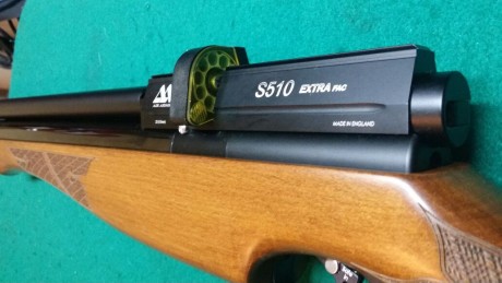 Pongo a la venta rifle AA s510 Xtra FAC en cal  5,5. 
en perfecto estado de madera y pavonado. Como nueva 01