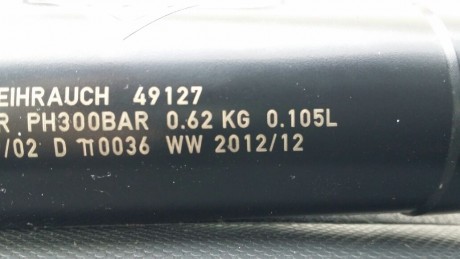 Deposito Weihrauch para HW100 pequeño de 105cm3.
Fecha de fabricacion que se muestra en la foto.
75 EUR 02