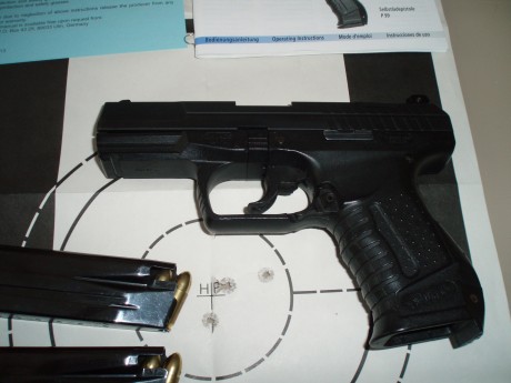Se vende walther p99 as guiada con licencia A usada para ir de paisano. La pistola esta perfecta con sus 00
