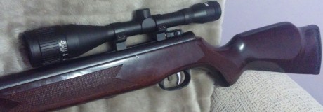 Una hamerli hunter force 1000 muelle 4. 5 mira 6x42, con funda, 24j muy potente. Muy buenas condiciones. 00