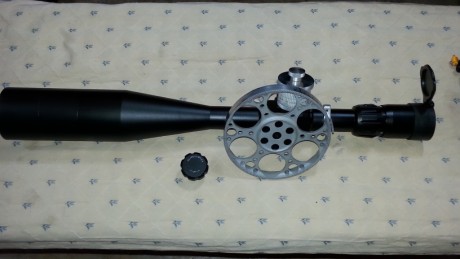 Vendo Falcon T50 ft con retícula mildot, rueda sobre dimensionada rowan y nonius  también torreta reseteable 01