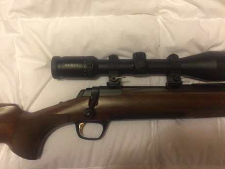 Vendo equipo completo completamente nuevo compuesto por rifle browning x BOLT hunter de cerrojo calibre 01