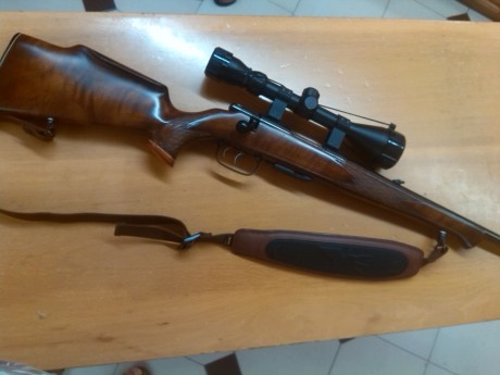 Hola, por problemas de cuello no logro meter bien la cara en la culata del Rifle, y me faltan dos dedos 91