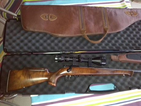 Hola, por problemas de cuello no logro meter bien la cara en la culata del Rifle, y me faltan dos dedos 90