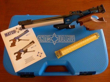 Pistola PCP para tiro olímpico
Cacha talla L
Año: finales de 2010
Precio: 700€ incluidos los gastos de 00