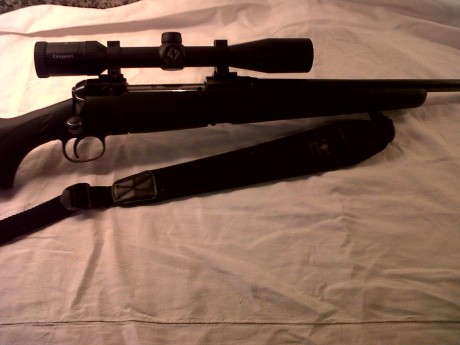 Buenas a todos , pues eso vendo  un Savage cal 30-06 model 111 con anillas originales de pulgada y gatillo 02