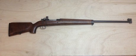Vendo Carl Gustaf modelo M63, con diópter. Precisión extraordinaria, calibre 6.50x55. En perfecto estado 00