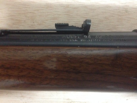 Vendo palanquero Winchester 94, calibre 30.30., impecable, pocos tiros. Precio 500 euros puesto en la 30