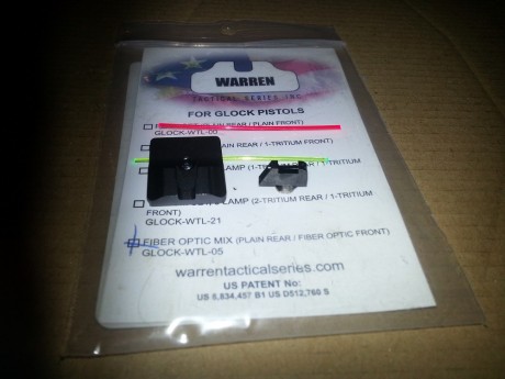se venden accesorios glock
fanel aluminio nuevo ( ajustado glock 17 )
precio : 25 €
Funda Blackhawk CQC 02