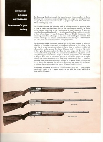  Introduccion. 
En 1926 fallece J.M.Browning, sus hijos John y Val Allen Browning fundan la Browning Arms 12