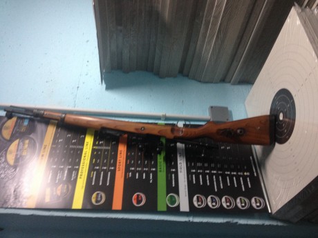Vendo mauser k98 calibre 8x57js perfecto estado precio 550+gastos esta en cantabria 00