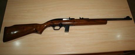 Hola.

Vendo  carabina calibre .22 CBC Magtech, modelo 7022 . Es un arma semiautomática, fiable y muy 02