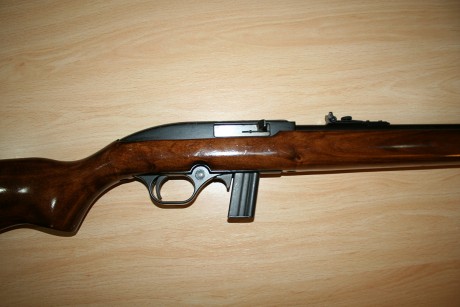 Hola.

Vendo  carabina calibre .22 CBC Magtech, modelo 7022 . Es un arma semiautomática, fiable y muy 11