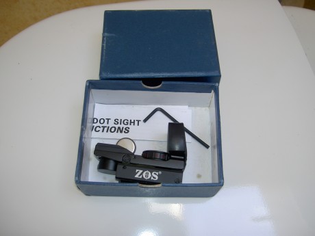 Visor holografico, 40 eur. ni siquiera lo he utilizado en tres años que lo tengo 01