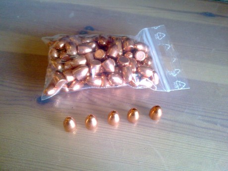 100 puntas cobreadas 9mm corto (.380 ACP)

95 grains

6€ 00