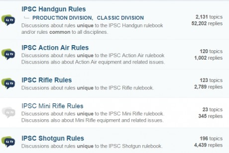 Hola, que opinais de que se pudiera practicar ipsc en calibre 22? El recorrido de tiro se supone que es 140