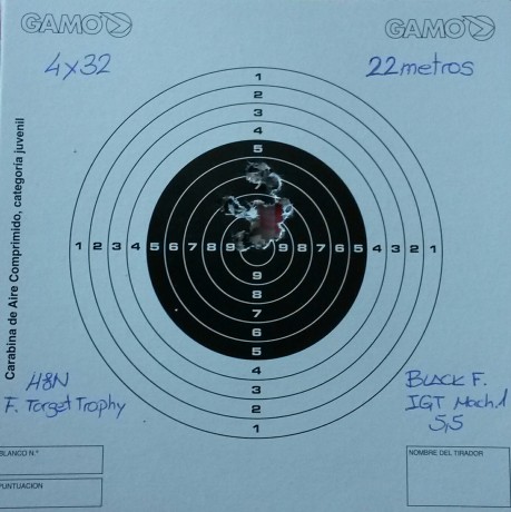 Hola compañeros!!
Sigo a vueltas con los problemas de la Gamo, no se si alguno de vosotros tiene o a tenido 120