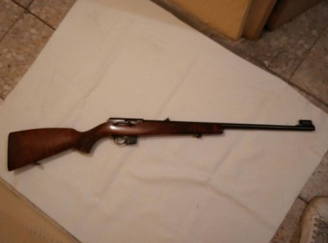 Hola, por enfermedad un amigo vende todas sus armas, En este caso se trata de una carabina semiautomática 00