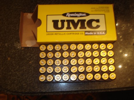 Vendo 500 vainas del .45 ACP marca Remington (UMC) con un solo tiro, pasadas por Tumbler y en sus cajas 01